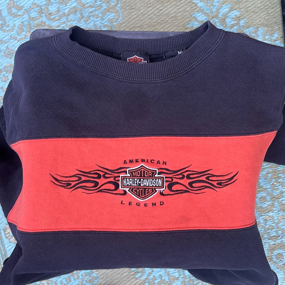 Harley Davidson crew neck